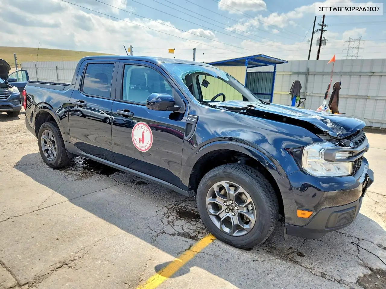 2023 Ford Maverick Xl VIN: 3FTTW8F93PRA63037 Lot: 58732616