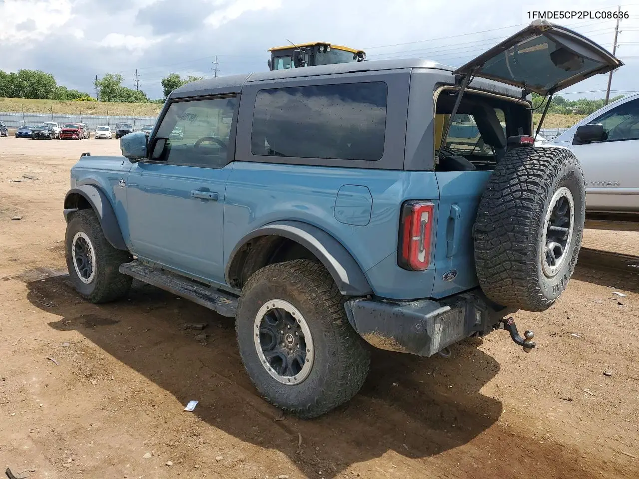 2023 Ford Bronco Base VIN: 1FMDE5CP2PLC08636 Lot: 58788856