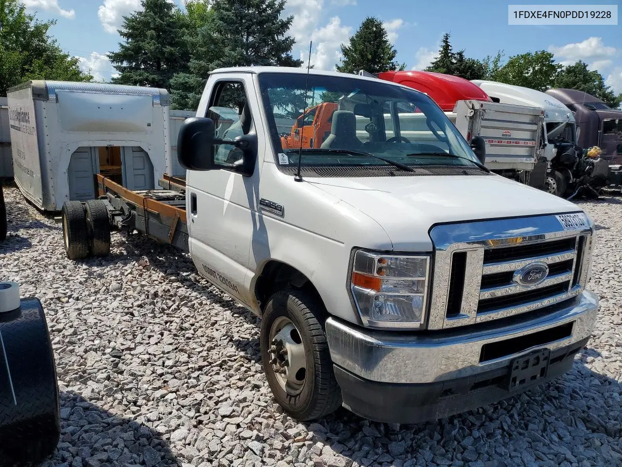 2023 Ford Econoline - Box Truck VIN: 1FDXE4FN0PDD19228 Lot: 58973126