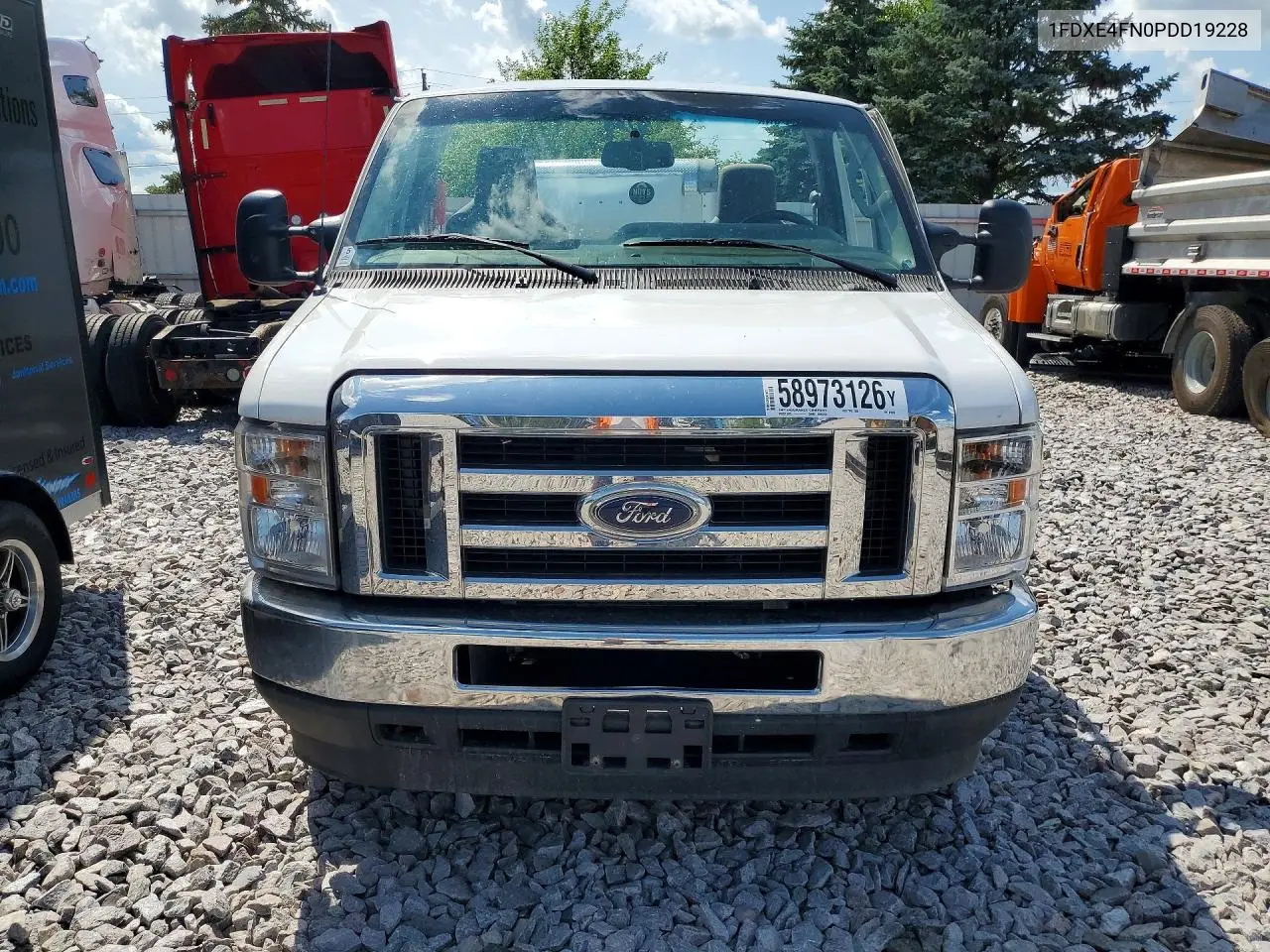 2023 Ford Econoline - Box Truck VIN: 1FDXE4FN0PDD19228 Lot: 58973126