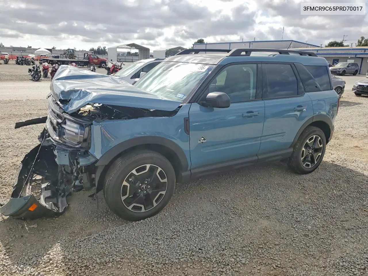 2023 Ford Bronco Sport Outer Banks VIN: 3FMCR9C65PRD70017 Lot: 59387496
