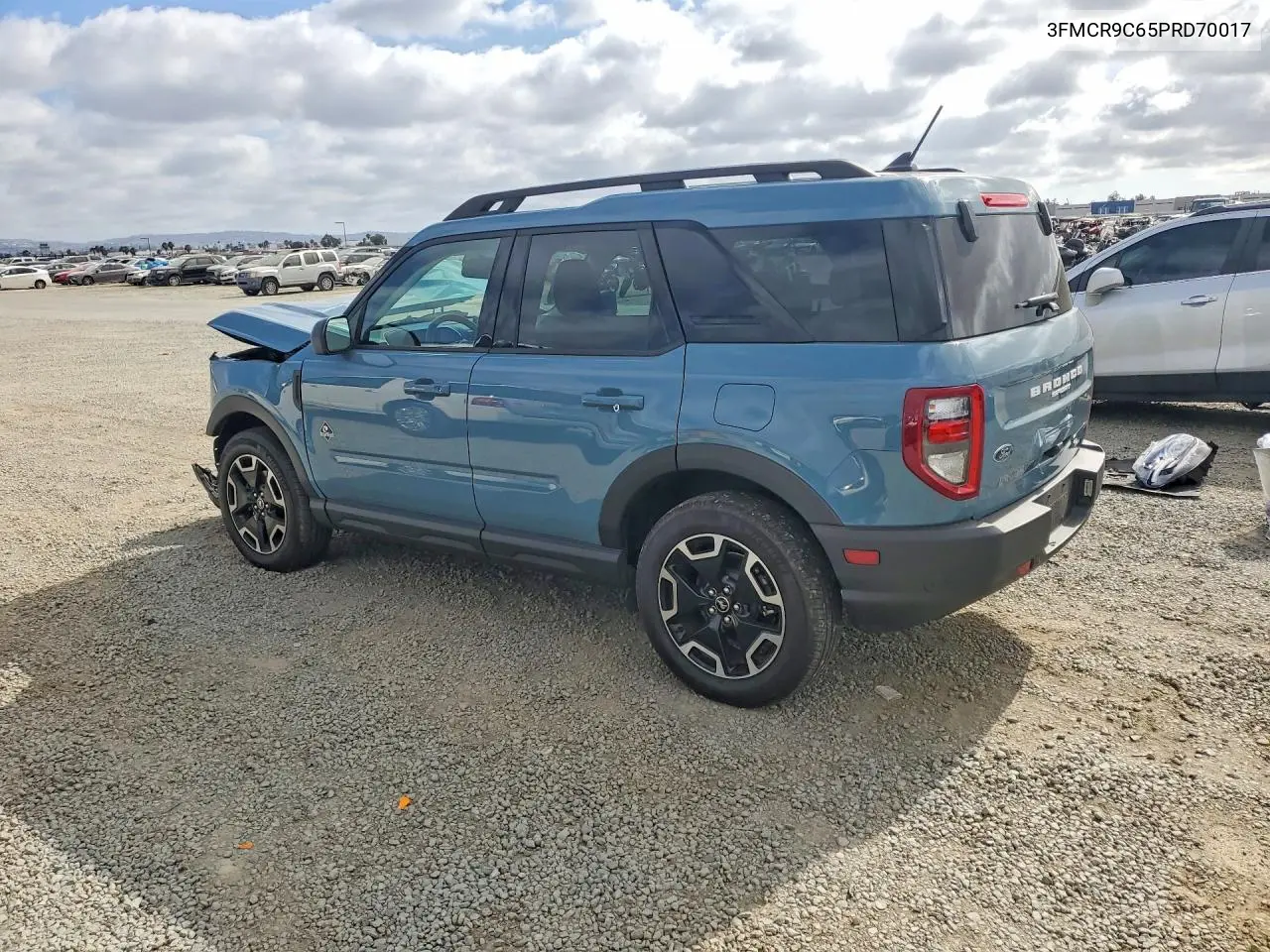 2023 Ford Bronco Sport Outer Banks VIN: 3FMCR9C65PRD70017 Lot: 59387496
