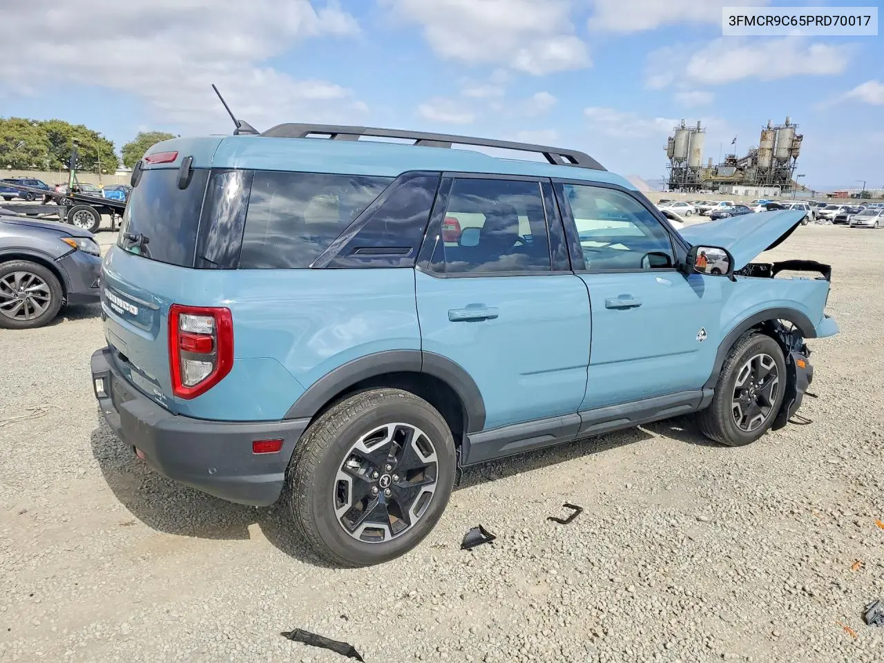 2023 Ford Bronco Sport Outer Banks VIN: 3FMCR9C65PRD70017 Lot: 59387496