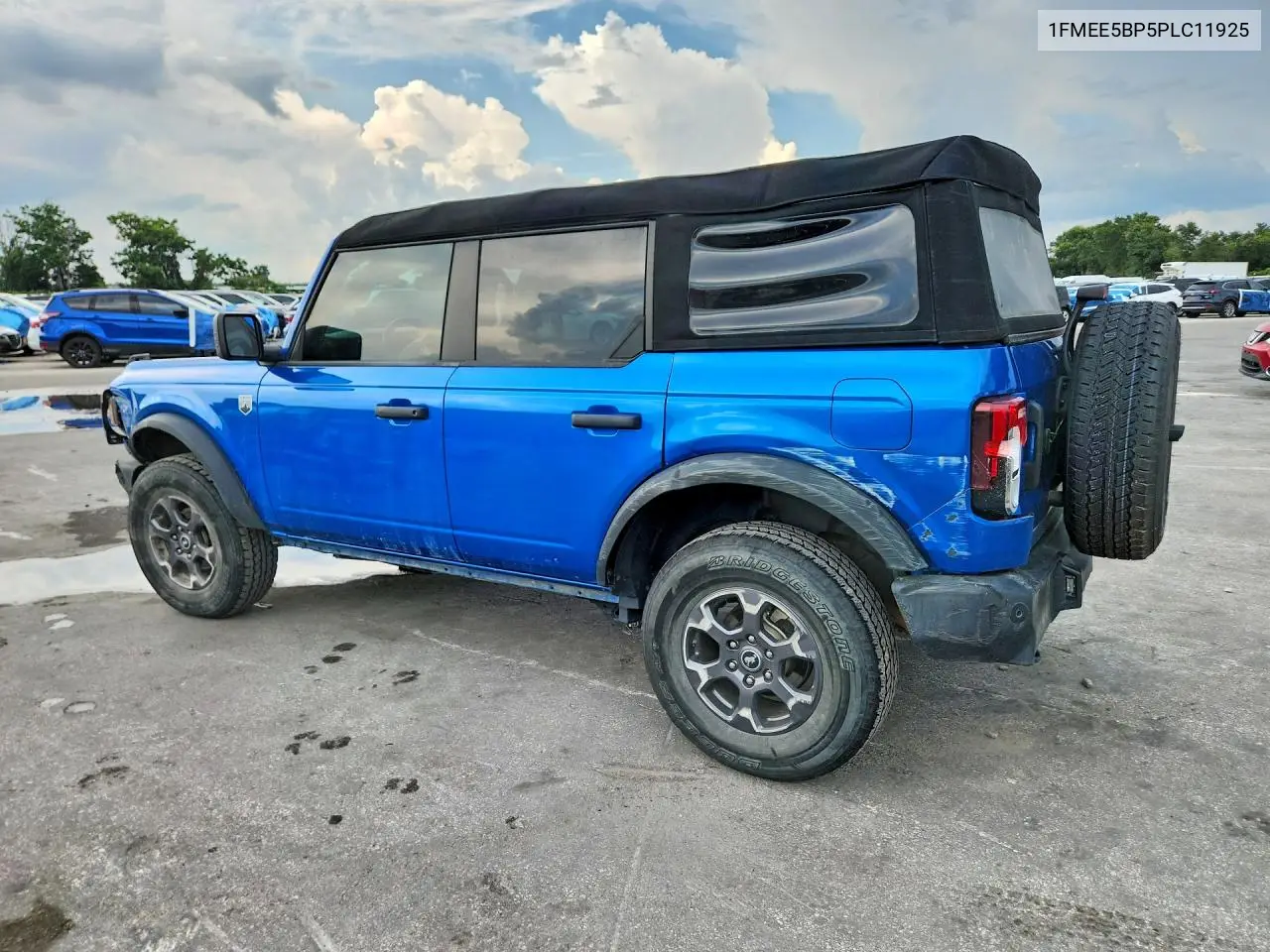 2023 Ford Bronco Base VIN: 1FMEE5BP5PLC11925 Lot: 59543636