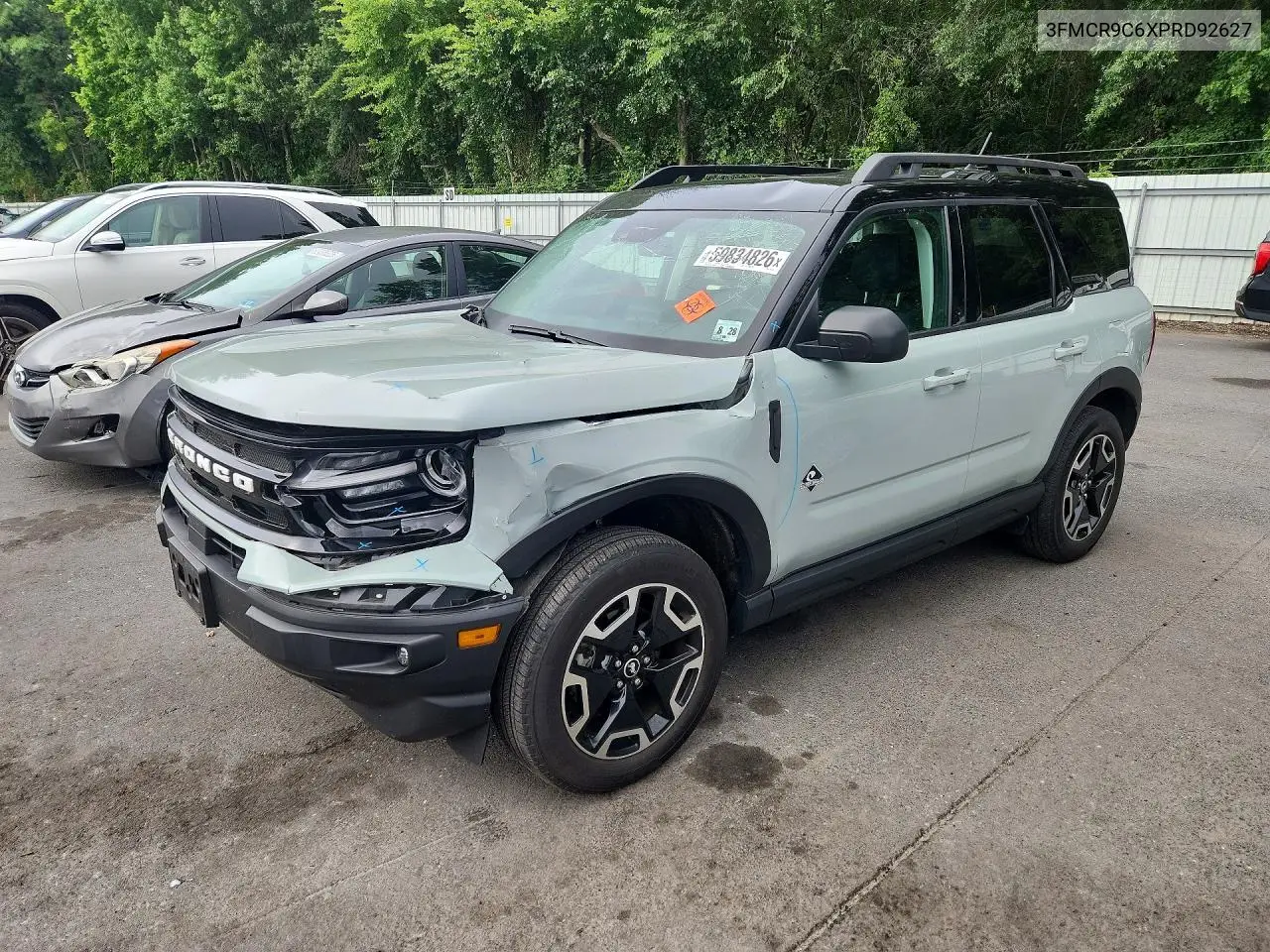 2023 Ford Bronco Sport Outer Banks VIN: 3FMCR9C6XPRD92627 Lot: 59834826
