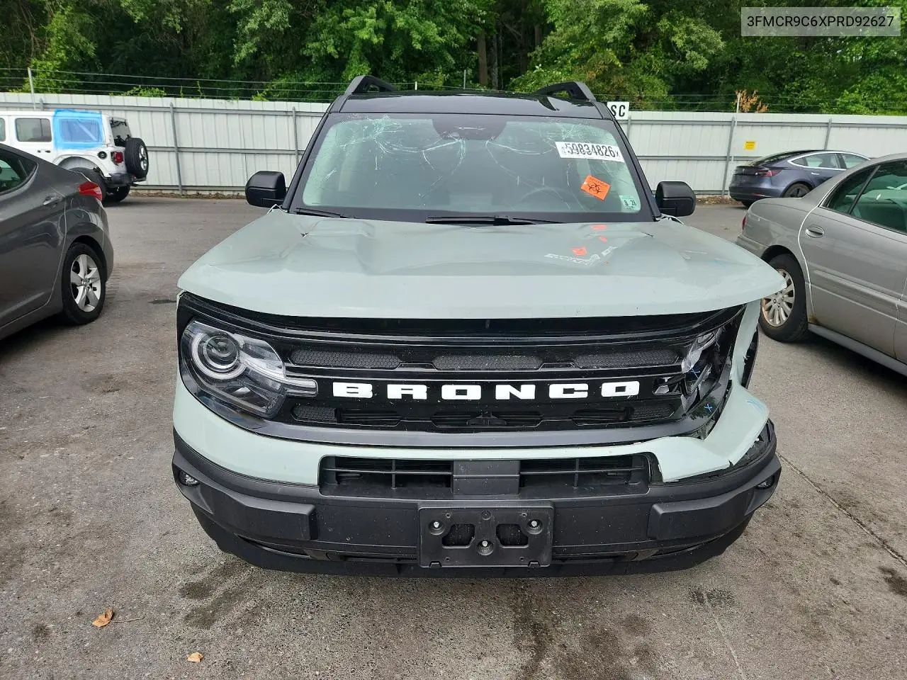 2023 Ford Bronco Sport Outer Banks VIN: 3FMCR9C6XPRD92627 Lot: 59834826