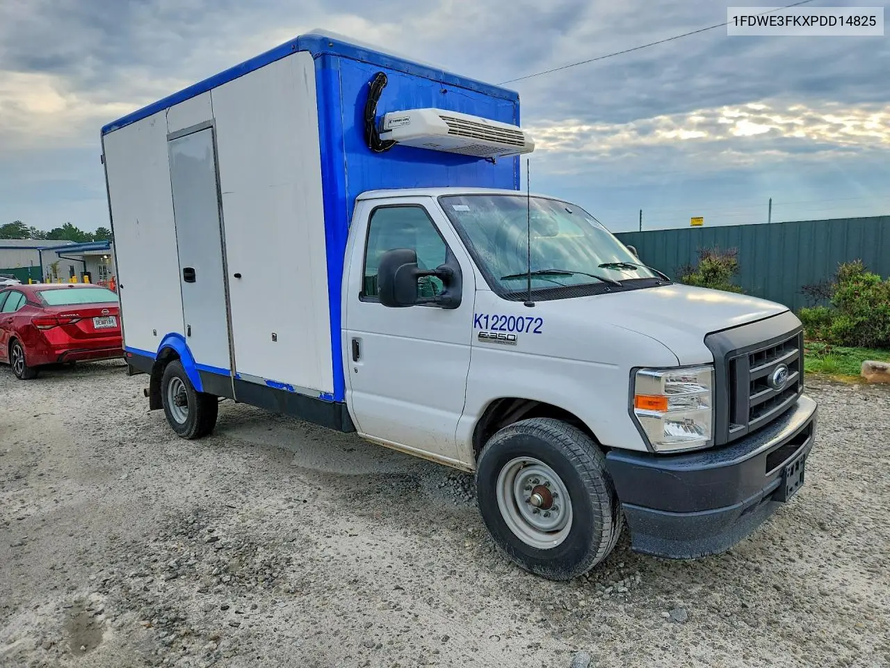 2023 Ford E350 Refrigerated Box Truck VIN: 1FDWE3FKXPDD14825 Lot: 59850446