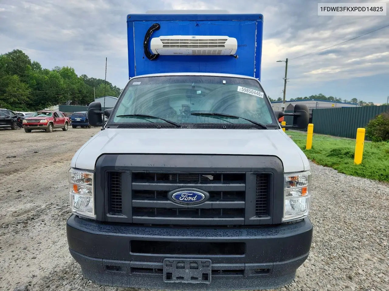 2023 Ford E350 Refrigerated Box Truck VIN: 1FDWE3FKXPDD14825 Lot: 59850446