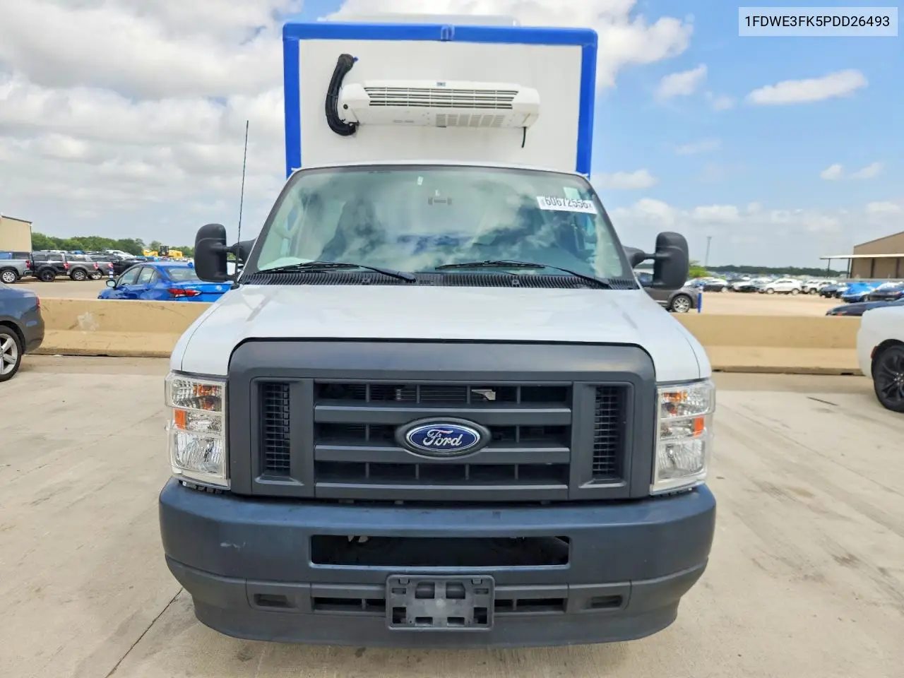 2023 Ford E350 Refrigerated Box Truck VIN: 1FDWE3FK5PDD26493 Lot: 60672556