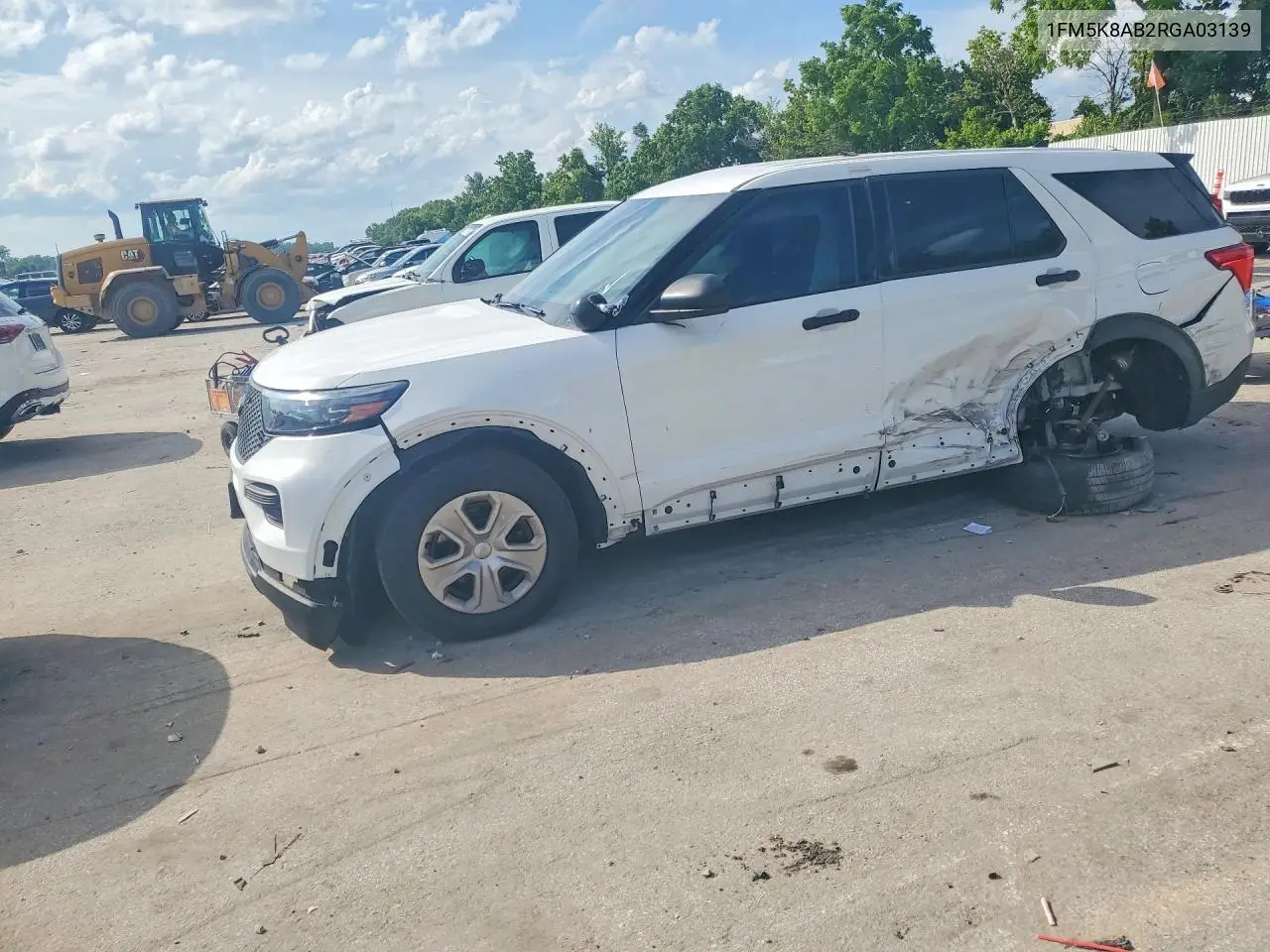2024 Ford Explorer Police Interceptor VIN: 1FM5K8AB2RGA03139 Lot: 52296606