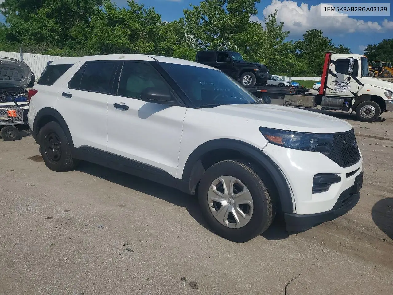 2024 Ford Explorer Police Interceptor VIN: 1FM5K8AB2RGA03139 Lot: 52296606