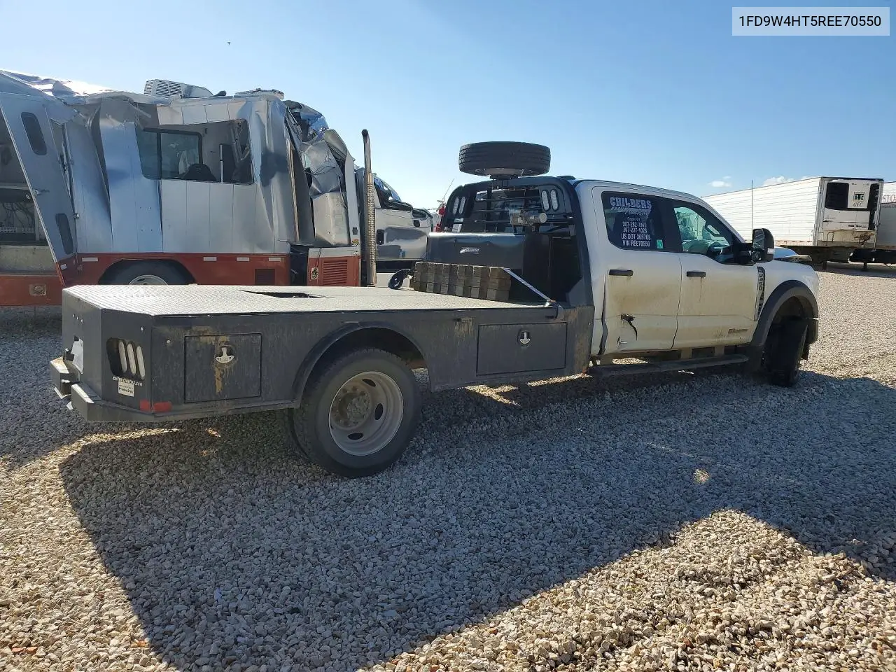 2024 Ford F450 Super Duty VIN: 1FD9W4HT5REE70550 Lot: 56274936