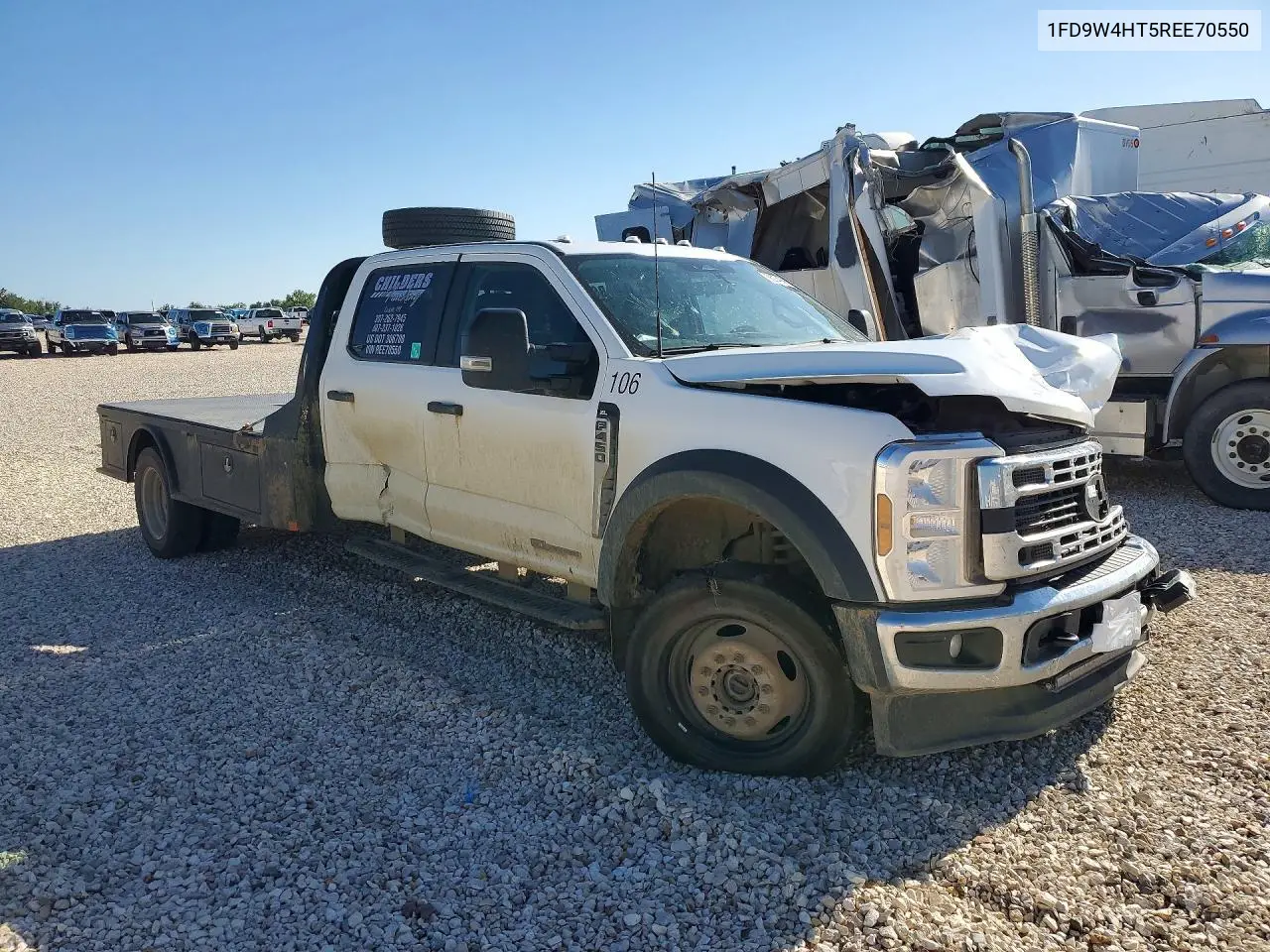 2024 Ford F450 Super Duty VIN: 1FD9W4HT5REE70550 Lot: 56274936