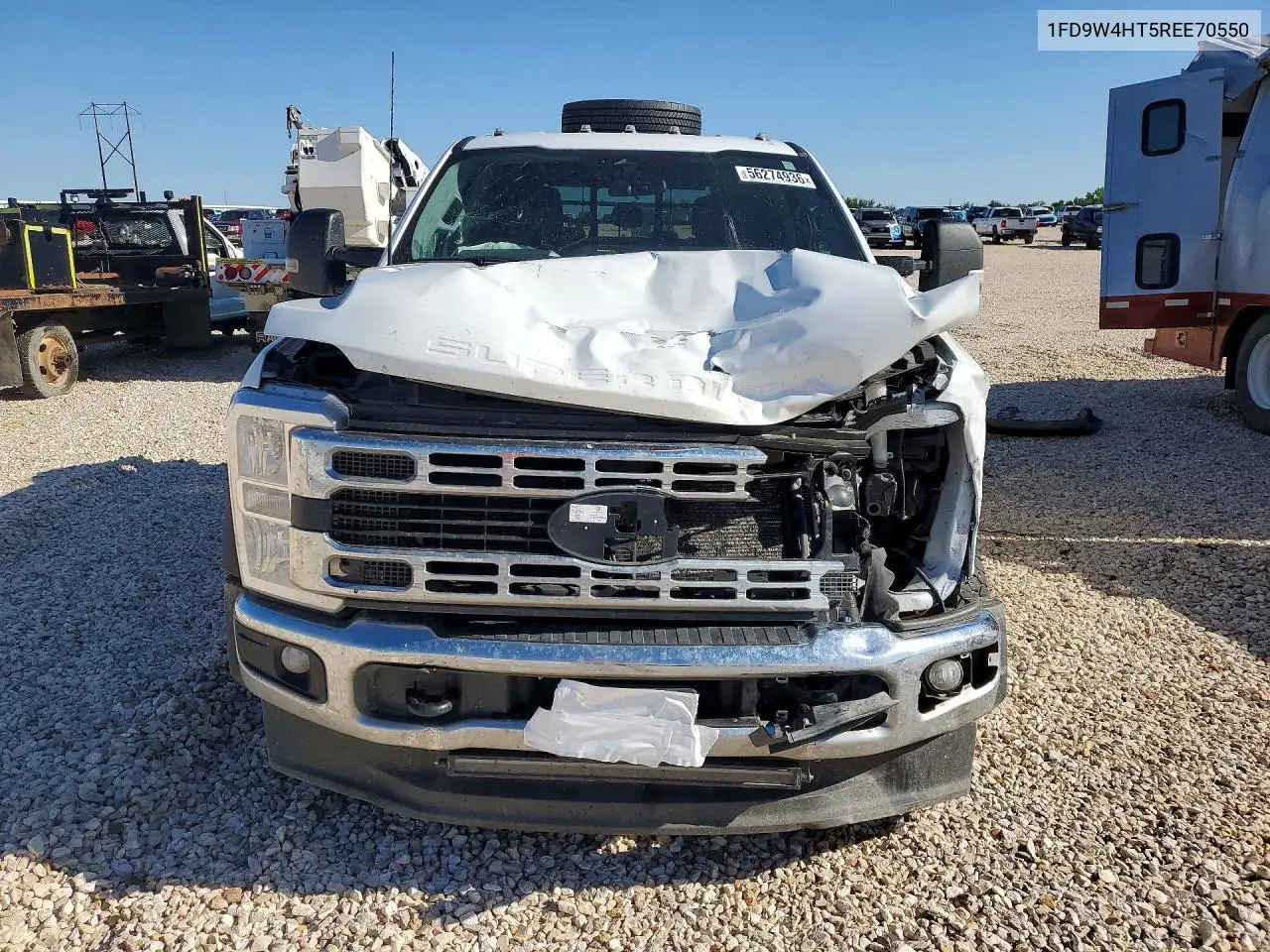 2024 Ford F450 Super Duty VIN: 1FD9W4HT5REE70550 Lot: 56274936