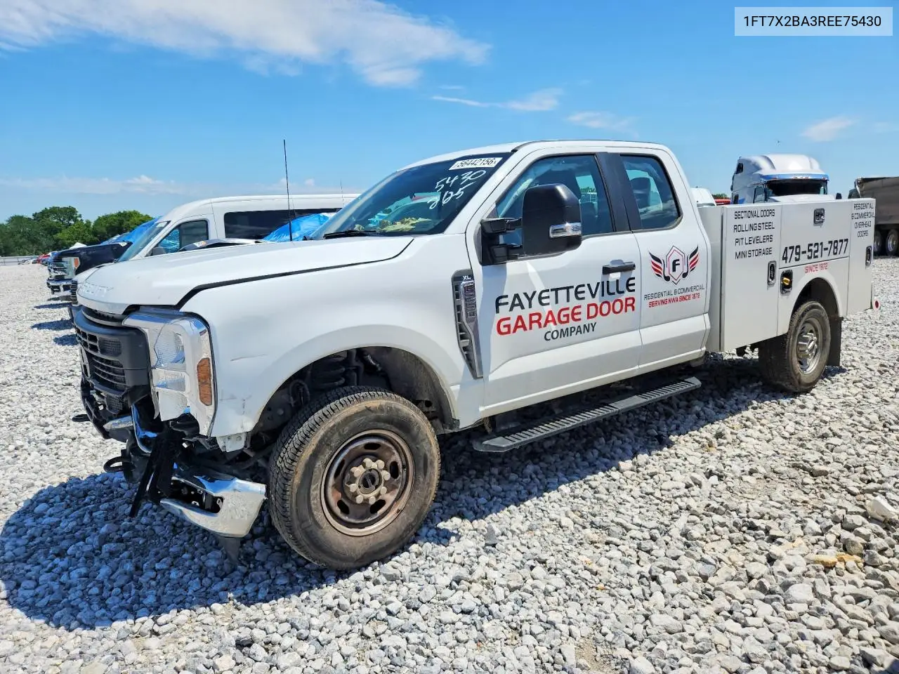 2024 Ford F250 Super Duty VIN: 1FT7X2BA3REE75430 Lot: 56442156