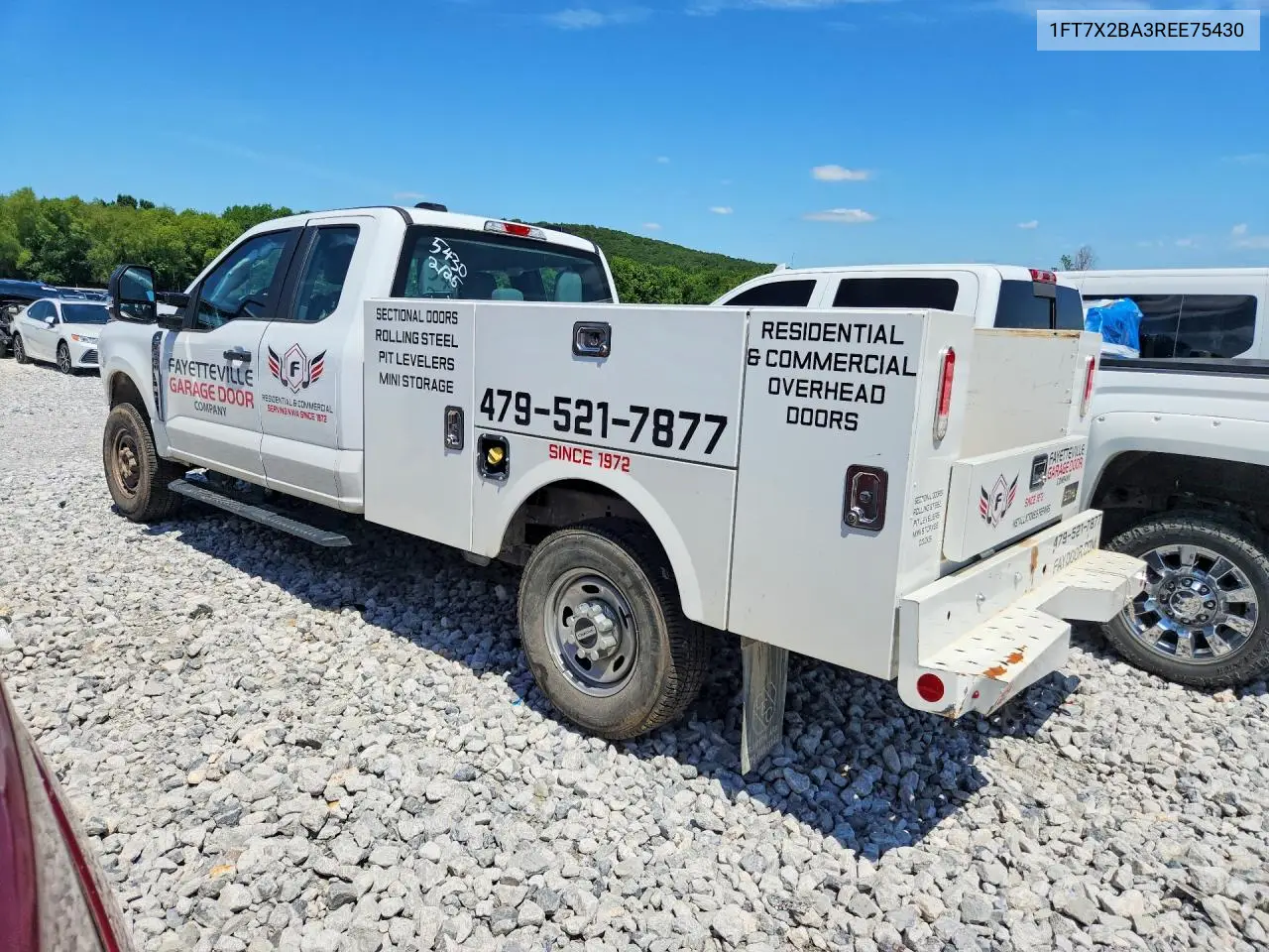 2024 Ford F250 Super Duty VIN: 1FT7X2BA3REE75430 Lot: 56442156