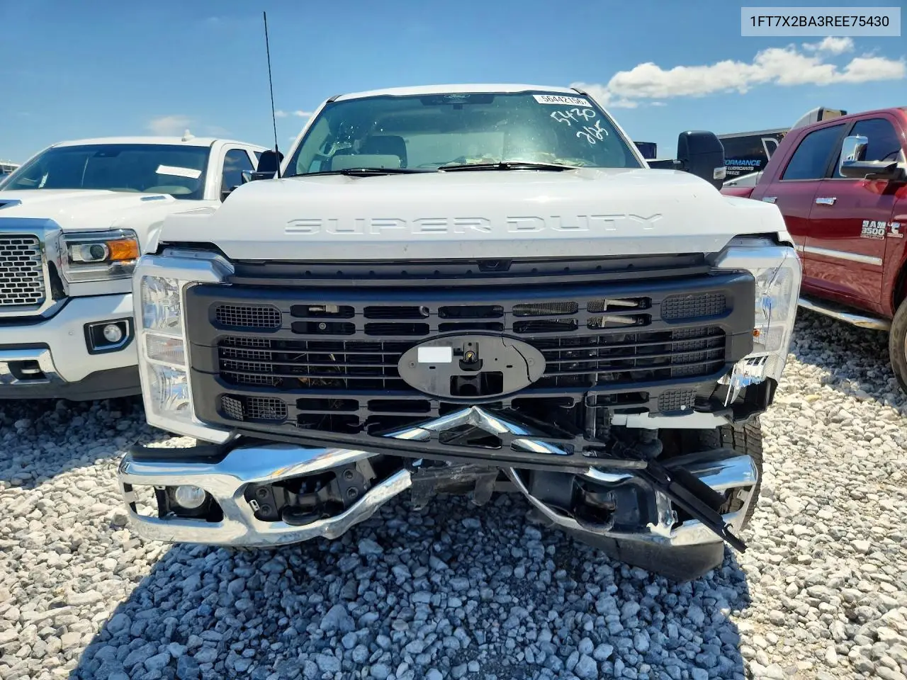 2024 Ford F250 Super Duty VIN: 1FT7X2BA3REE75430 Lot: 56442156