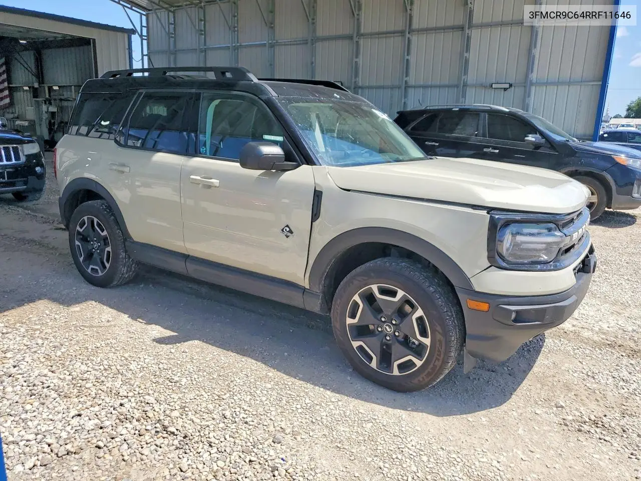 2024 Ford Bronco Sport Outer Banks VIN: 3FMCR9C64RRF11646 Lot: 56481276
