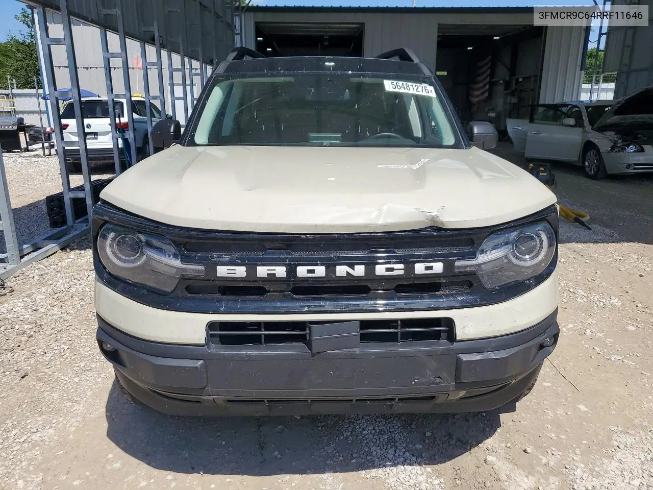 2024 Ford Bronco Sport Outer Banks VIN: 3FMCR9C64RRF11646 Lot: 56481276