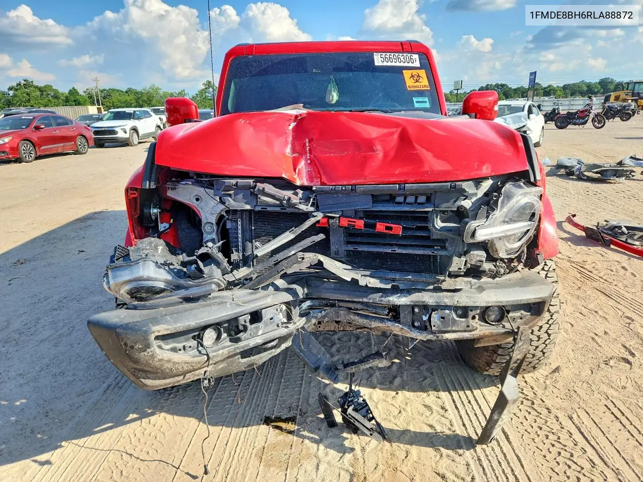 2024 Ford Bronco Outer Banks VIN: 1FMDE8BH6RLA88872 Lot: 56696306