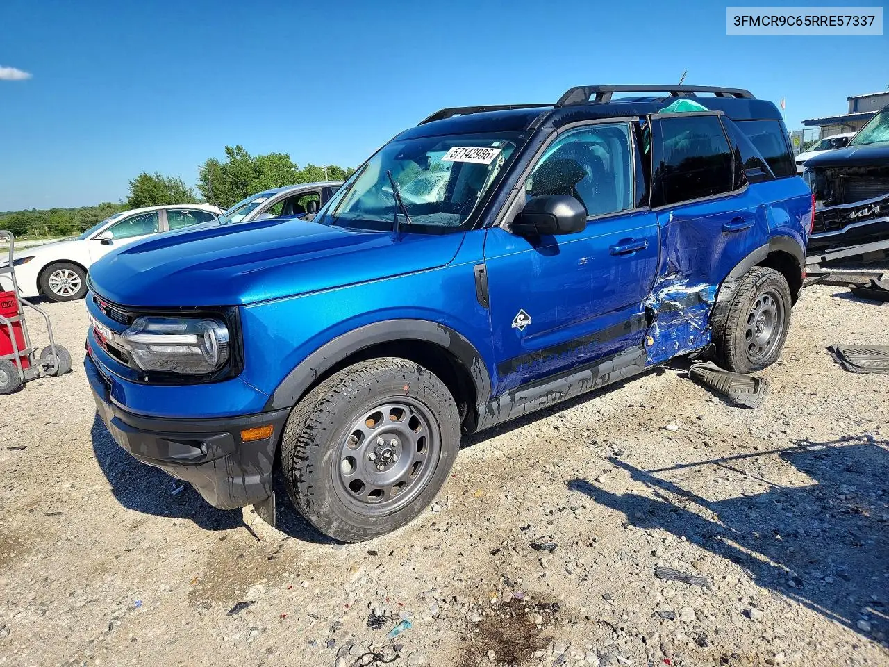 2024 Ford Bronco Sport Outer Banks VIN: 3FMCR9C65RRE57337 Lot: 57142986