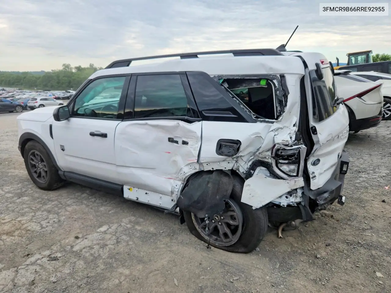 2024 Ford Bronco Sport Big Bend VIN: 3FMCR9B66RRE92955 Lot: 57546026