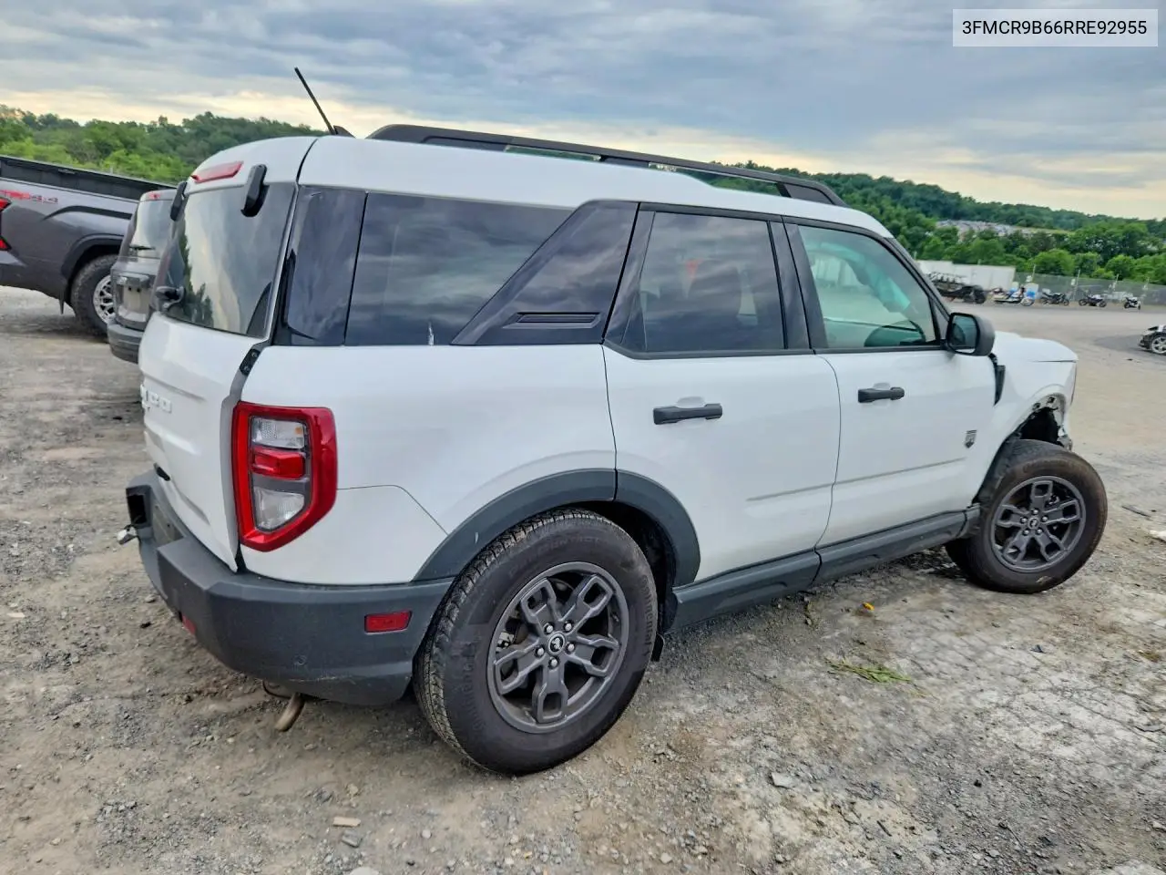 2024 Ford Bronco Sport Big Bend VIN: 3FMCR9B66RRE92955 Lot: 57546026