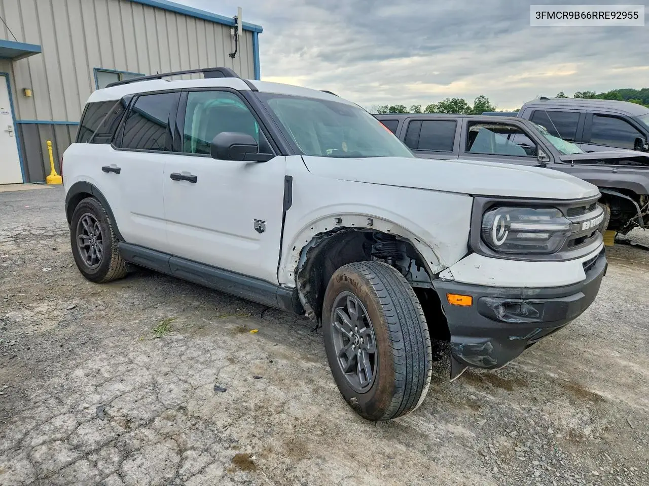 2024 Ford Bronco Sport Big Bend VIN: 3FMCR9B66RRE92955 Lot: 57546026