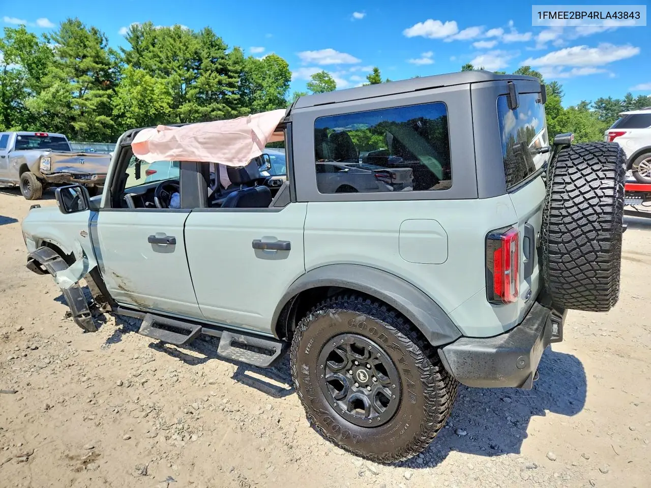 2024 Ford Bronco Wildtrak VIN: 1FMEE2BP4RLA43843 Lot: 57706606