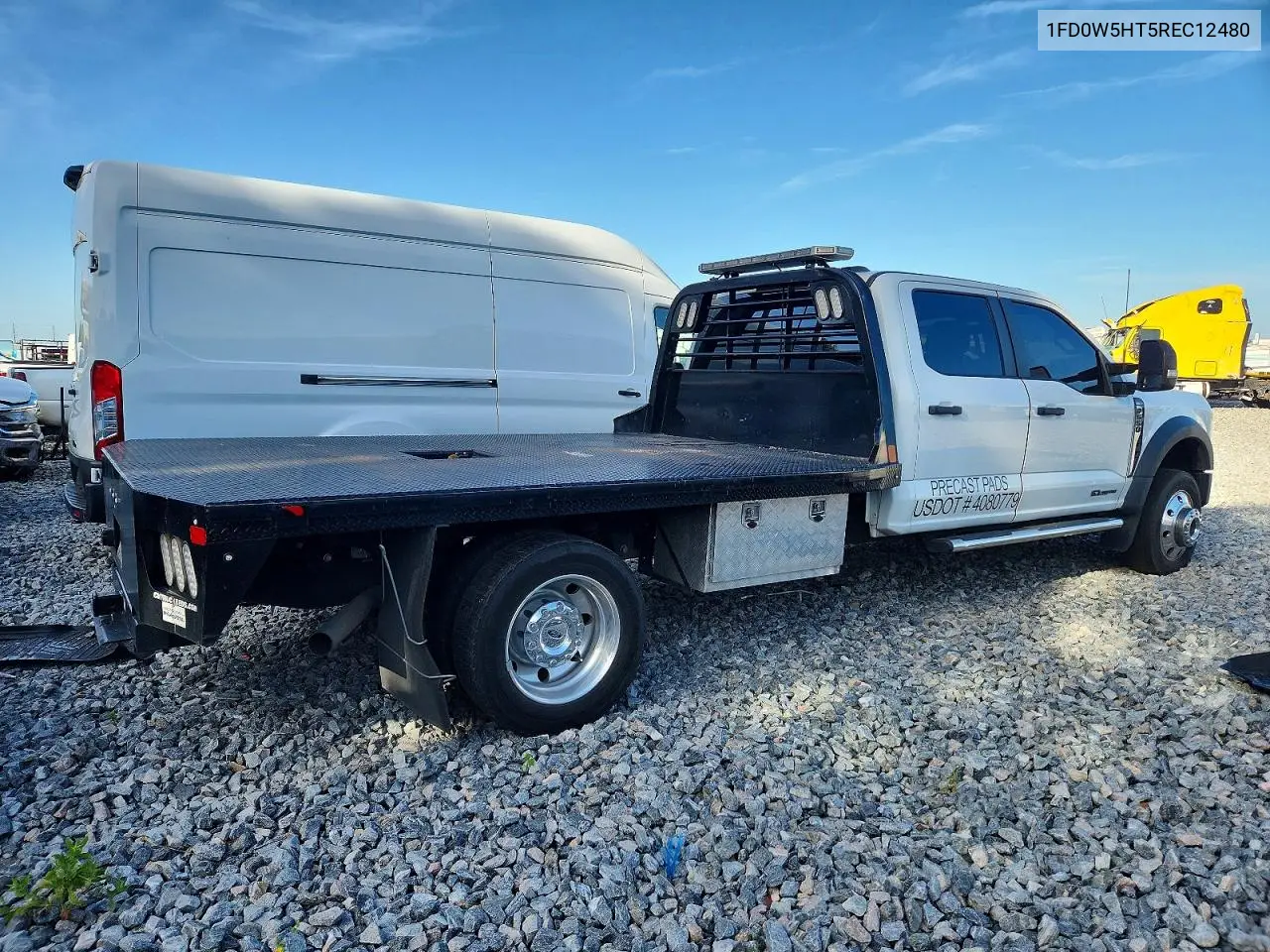 2024 Ford F550 Super Duty VIN: 1FD0W5HT5REC12480 Lot: 57736636