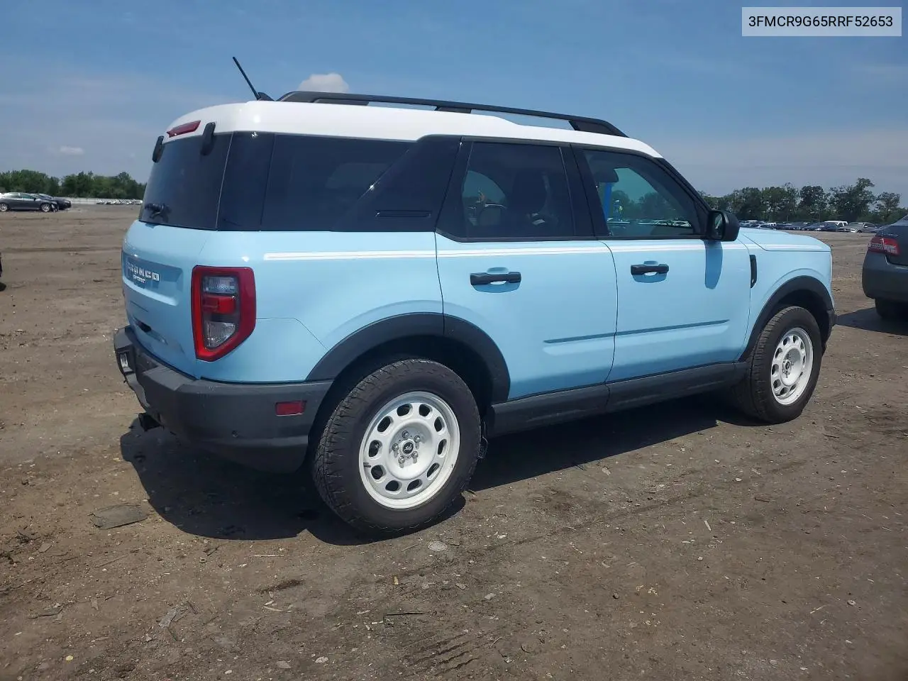 2024 Ford Bronco Sport Heritage VIN: 3FMCR9G65RRF52653 Lot: 57848166