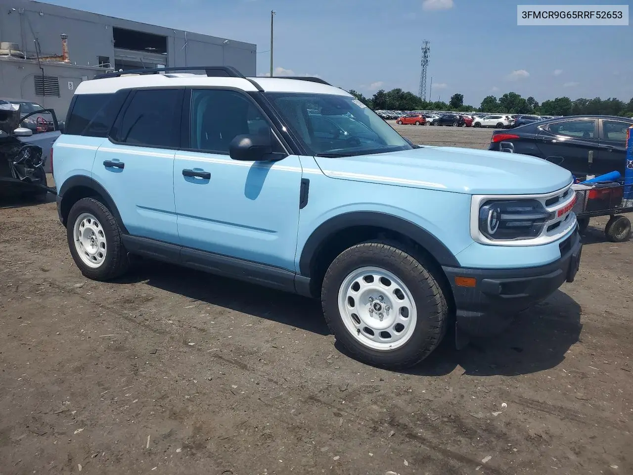 2024 Ford Bronco Sport Heritage VIN: 3FMCR9G65RRF52653 Lot: 57848166