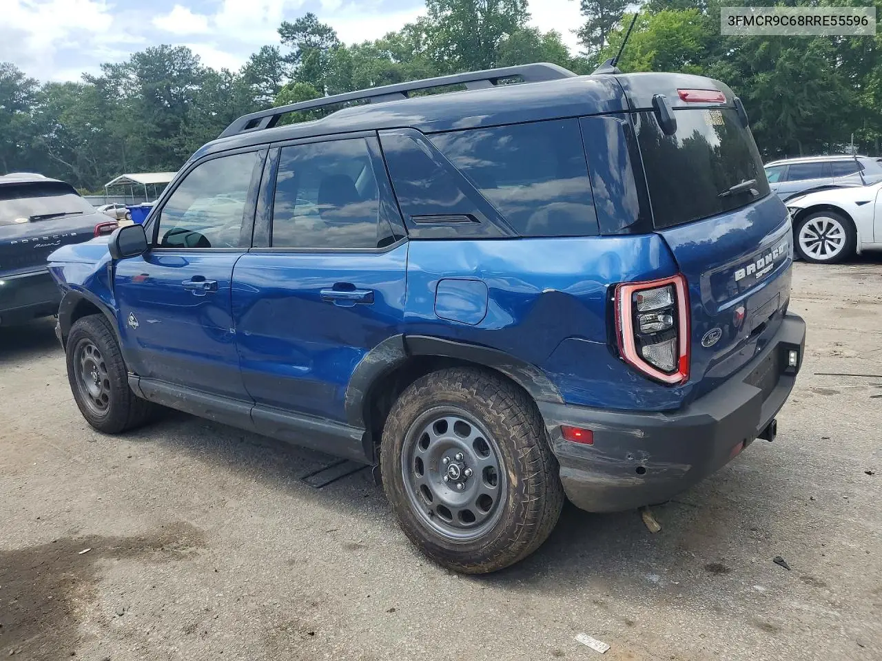 2024 Ford Bronco Sport Outer Banks VIN: 3FMCR9C68RRE55596 Lot: 57859346