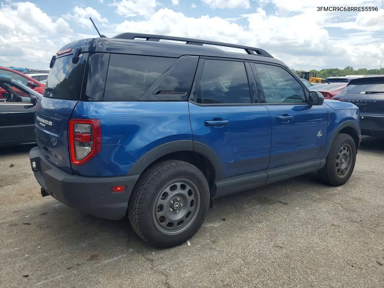 2024 Ford Bronco Sport Outer Banks VIN: 3FMCR9C68RRE55596 Lot: 57859346