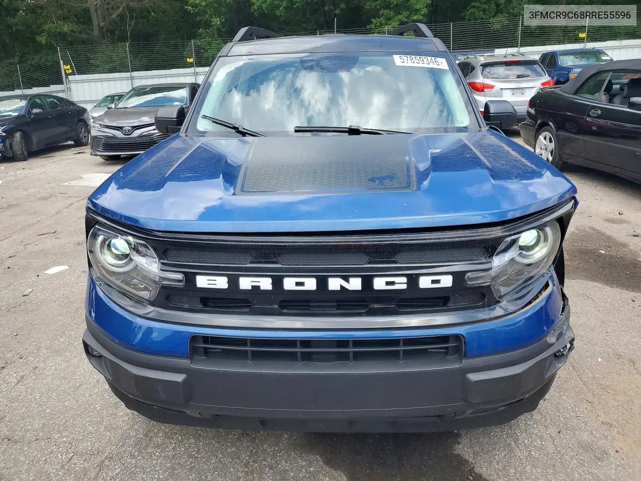 2024 Ford Bronco Sport Outer Banks VIN: 3FMCR9C68RRE55596 Lot: 57859346
