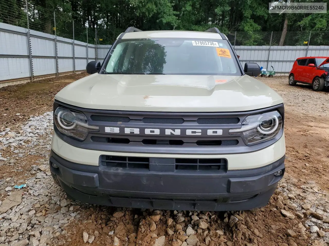 2024 Ford Bronco Sport Big Bend VIN: 3FMCR9B60RRE55240 Lot: 57865736