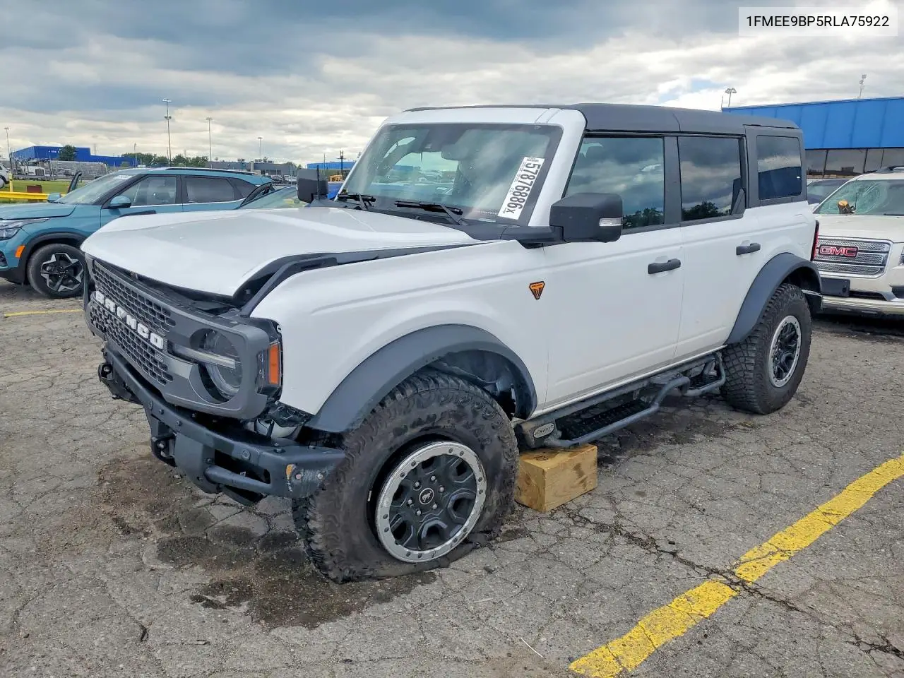 2024 Ford Bronco Badlands VIN: 1FMEE9BP5RLA75922 Lot: 57876886