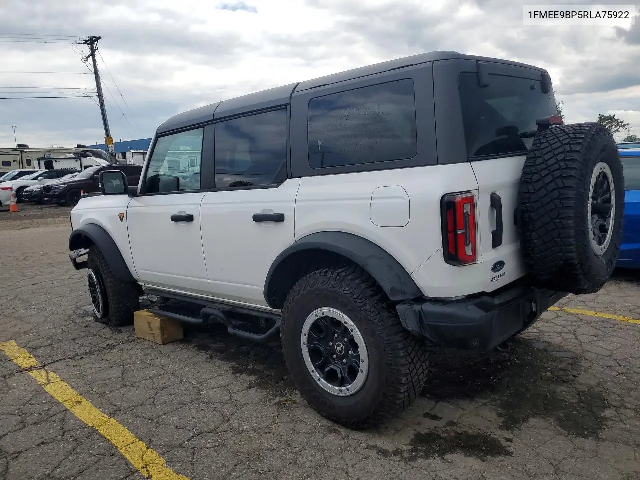 2024 Ford Bronco Badlands VIN: 1FMEE9BP5RLA75922 Lot: 57876886