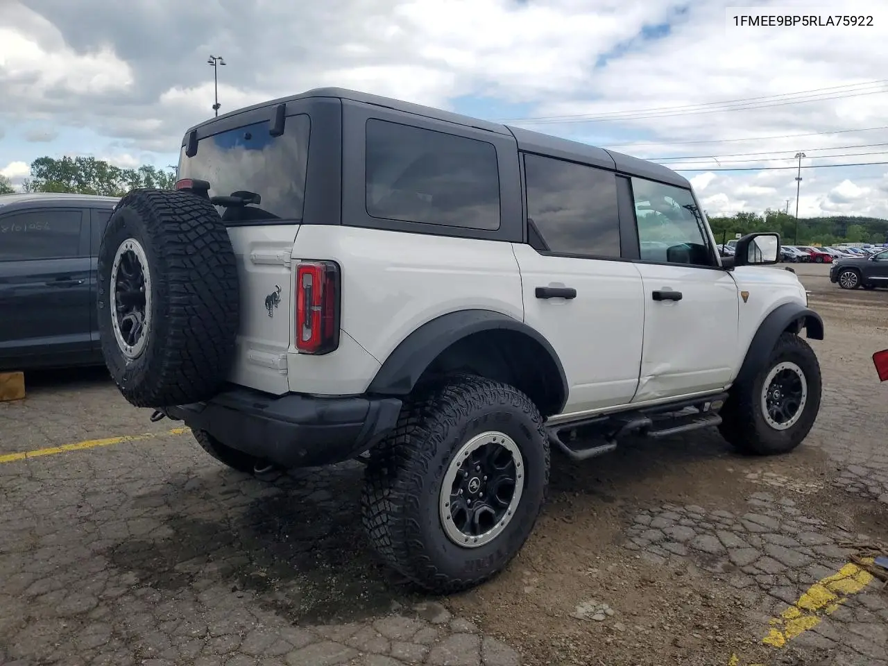 2024 Ford Bronco Badlands VIN: 1FMEE9BP5RLA75922 Lot: 57876886