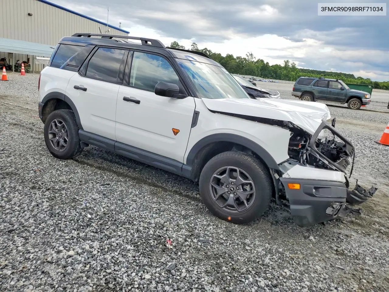 2024 Ford Bronco Sport Badlands VIN: 3FMCR9D98RRF71034 Lot: 58044476