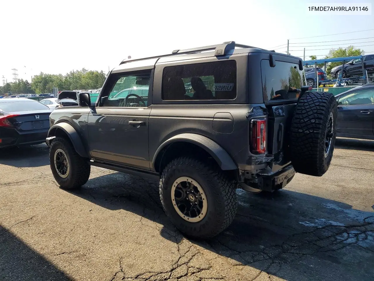 2024 Ford Bronco Big Bend VIN: 1FMDE7AH9RLA91146 Lot: 58114766