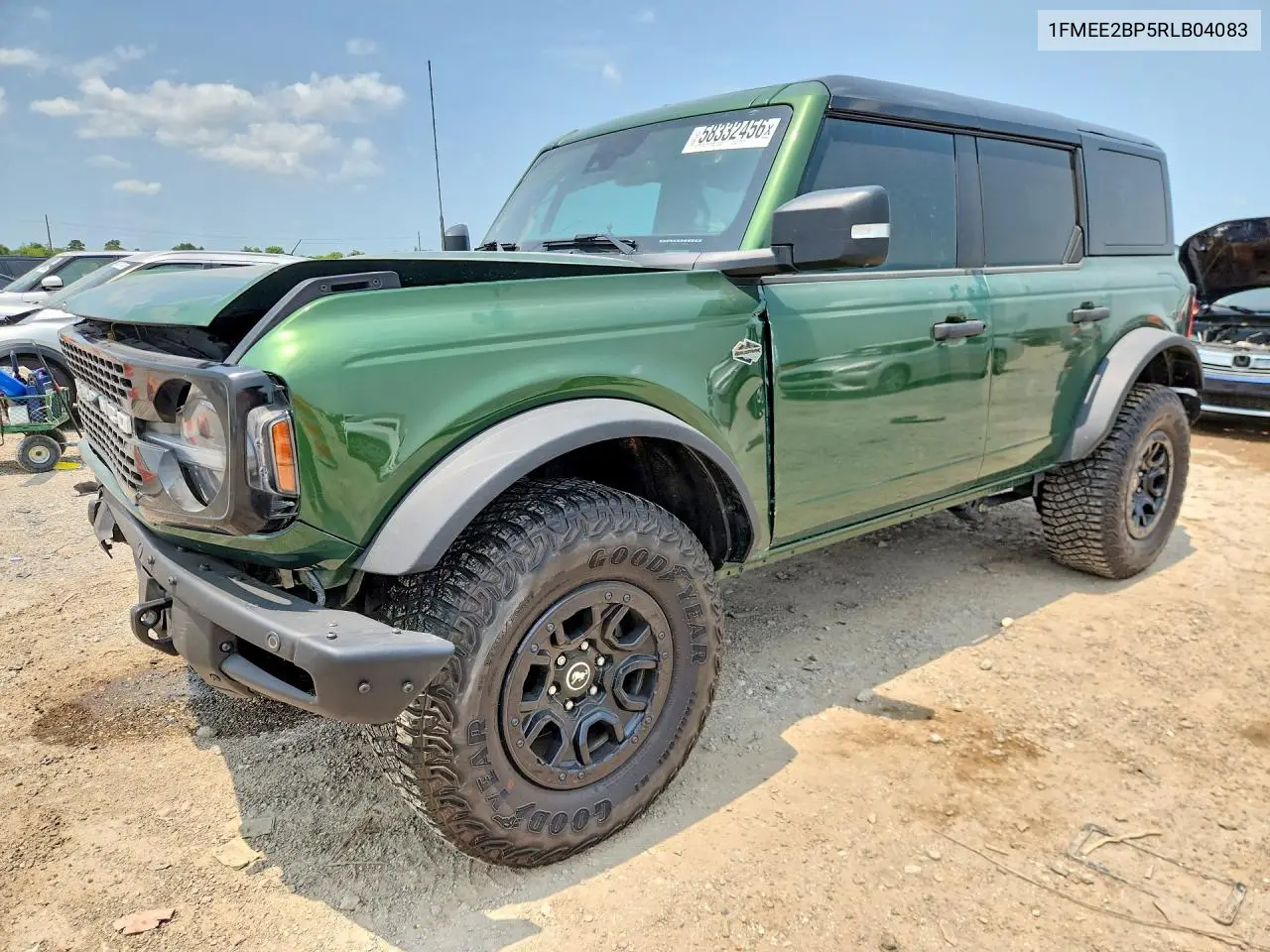 2024 Ford Bronco Wildtrak VIN: 1FMEE2BP5RLB04083 Lot: 58332456