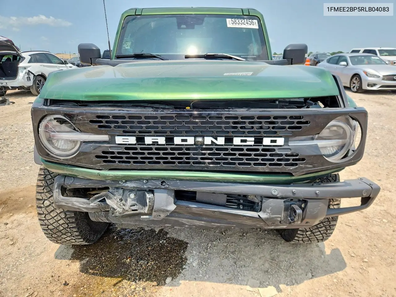 2024 Ford Bronco Wildtrak VIN: 1FMEE2BP5RLB04083 Lot: 58332456
