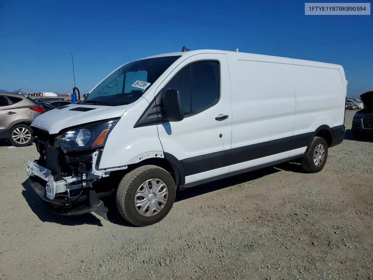 2024 Ford Transit 150 Delivery Van VIN: 1FTYE1Y87RKB90594 Lot: 58473296
