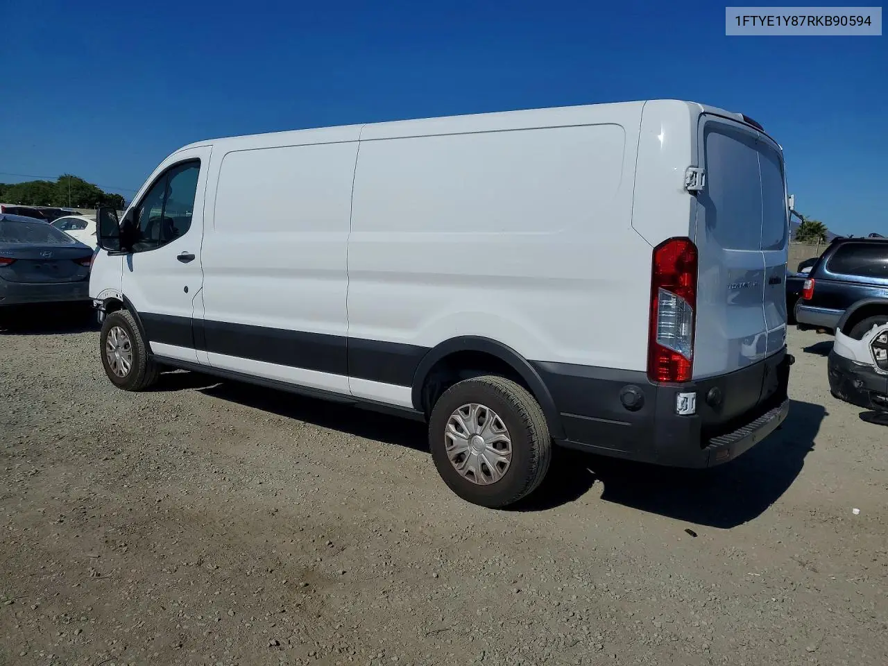 2024 Ford Transit 150 Delivery Van VIN: 1FTYE1Y87RKB90594 Lot: 58473296