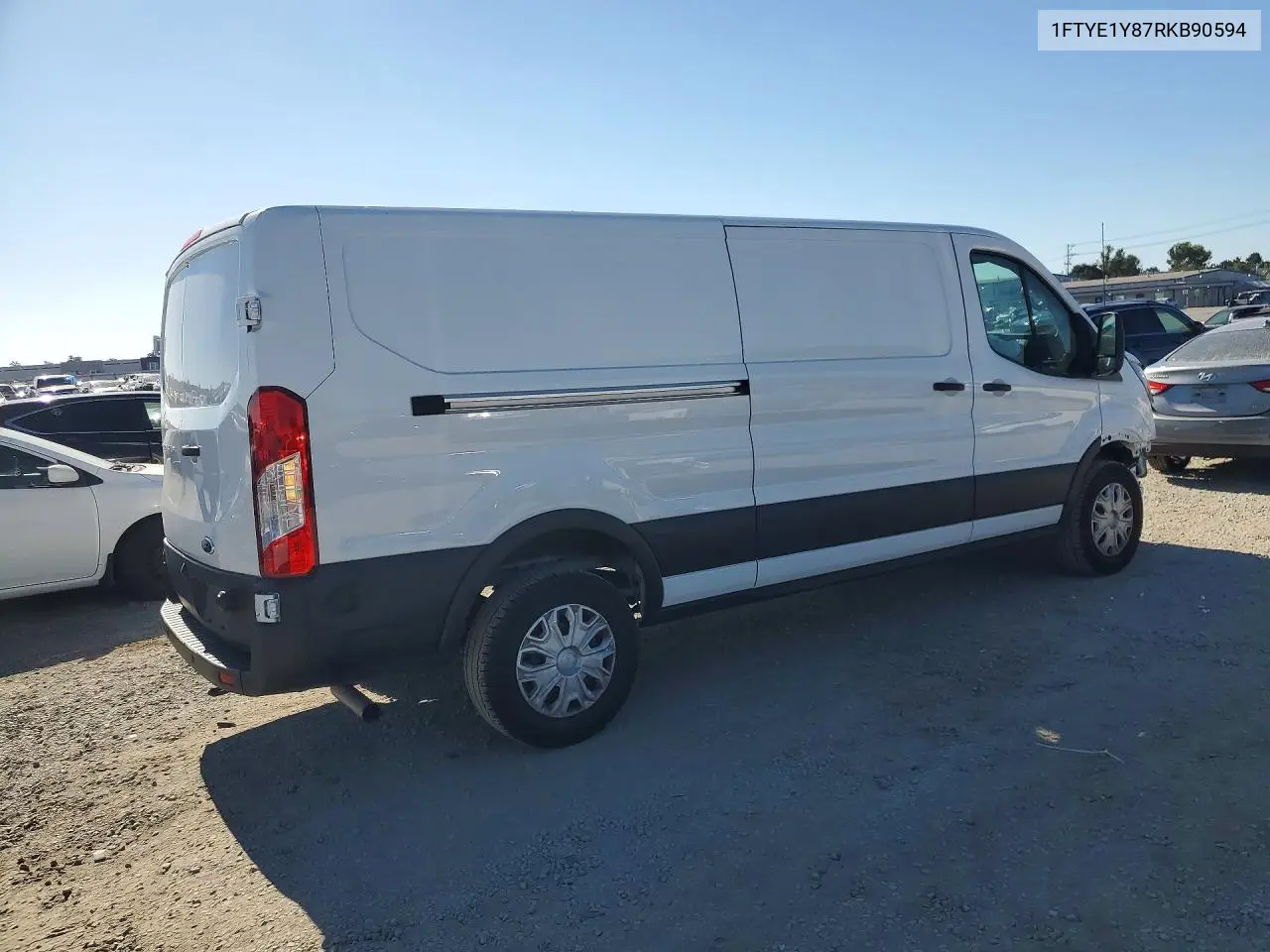 2024 Ford Transit 150 Delivery Van VIN: 1FTYE1Y87RKB90594 Lot: 58473296