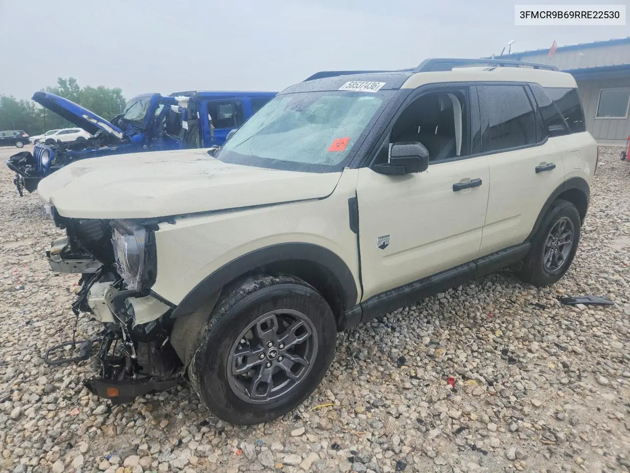 2024 Ford Bronco Sport Big Bend VIN: 3FMCR9B69RRE22530 Lot: 58537436