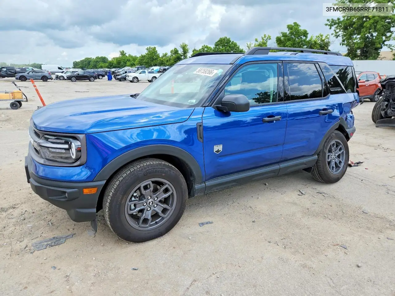 2024 Ford Bronco Sport Big Bend VIN: 3FMCR9B65RRF71811 Lot: 58759266