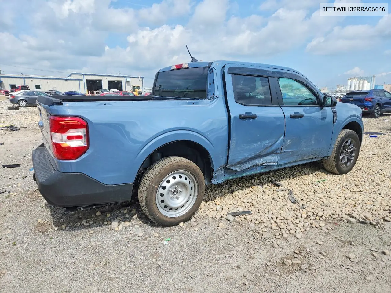 2024 Ford Maverick Xlt VIN: 3FTTW8H32RRA06646 Lot: 59385896