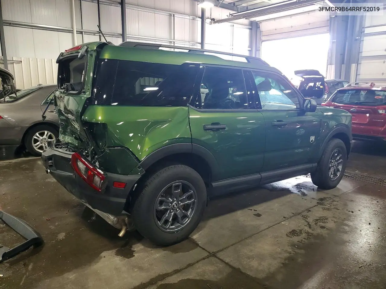 2024 Ford Bronco Sport Big Bend VIN: 3FMCR9B64RRF52019 Lot: 59633616